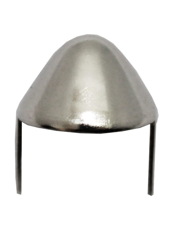 Silver Punk/Rocker Con Stud Large