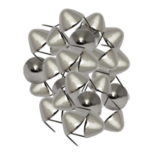 100-Pack Silver Con Studs Small