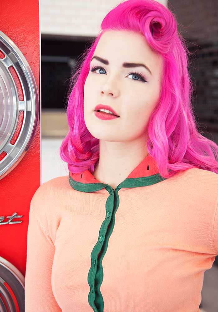 Rockabilly cardigan