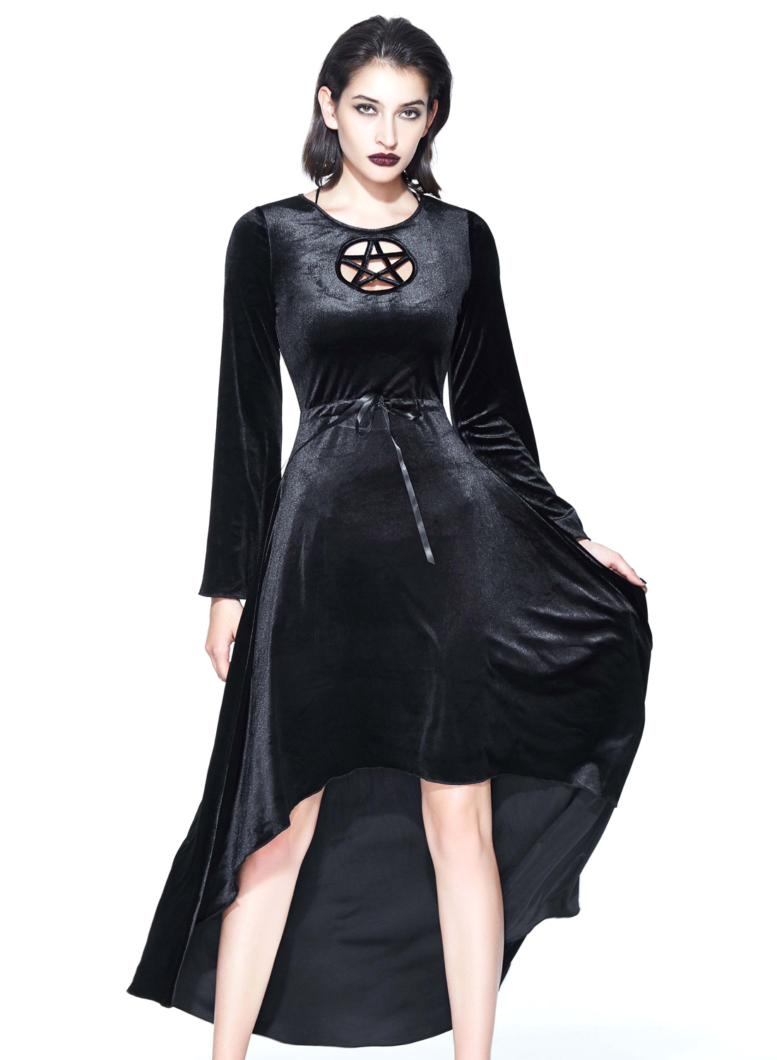Restless 'N' Wild Morticia klänning