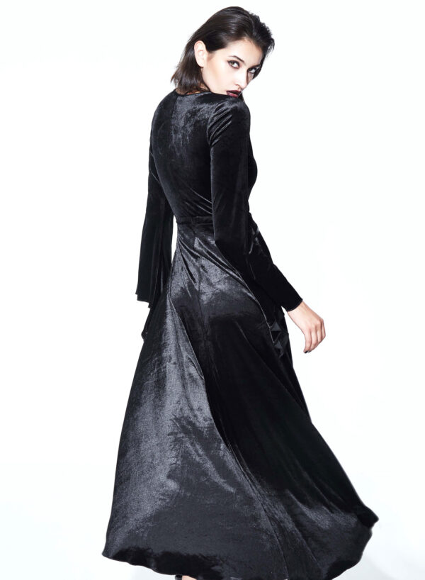 Morticia Klänning - Bild 2