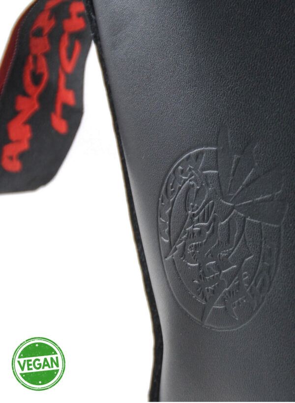 8 Eye Steel Toe Boots Vegan Leather - Bild 4