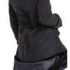 Hell Bunny Sera Jane Coat Black
