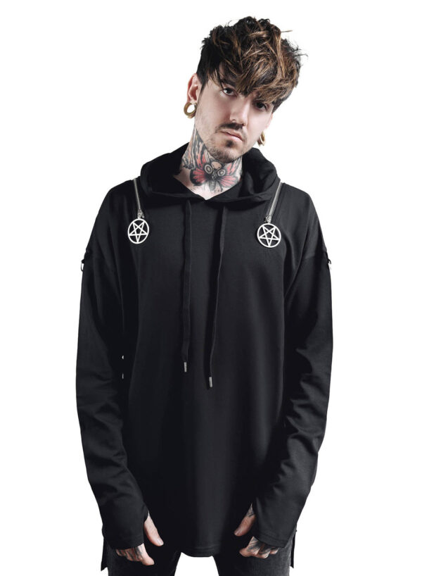 KILLSTAR Darkside  Hoodie Black - Bild 2