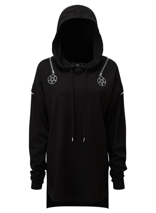 KILLSTAR Darkside  Hoodie Black - Bild 4