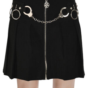 Gothic glam skirt Black