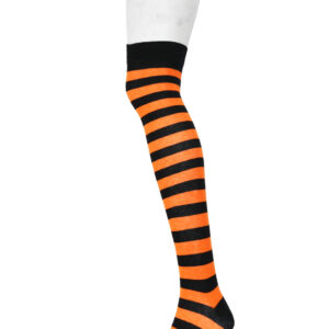 Ok Stripe Socks Black/Orange
