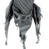 Keffiyeh Light Grey and Black