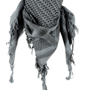 Keffiyeh Light Grey and Black