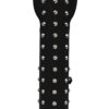 Iron Fist Con studs Leather Wristband