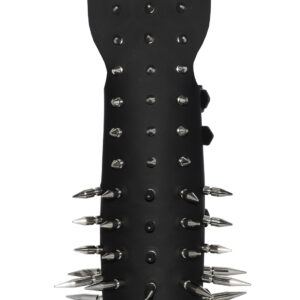 Mayhem Fist Long Spick studs Leather Wristband