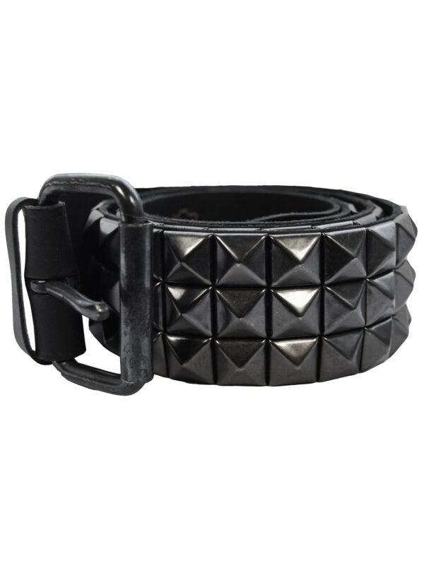 3 Row Pyramidbelt Black