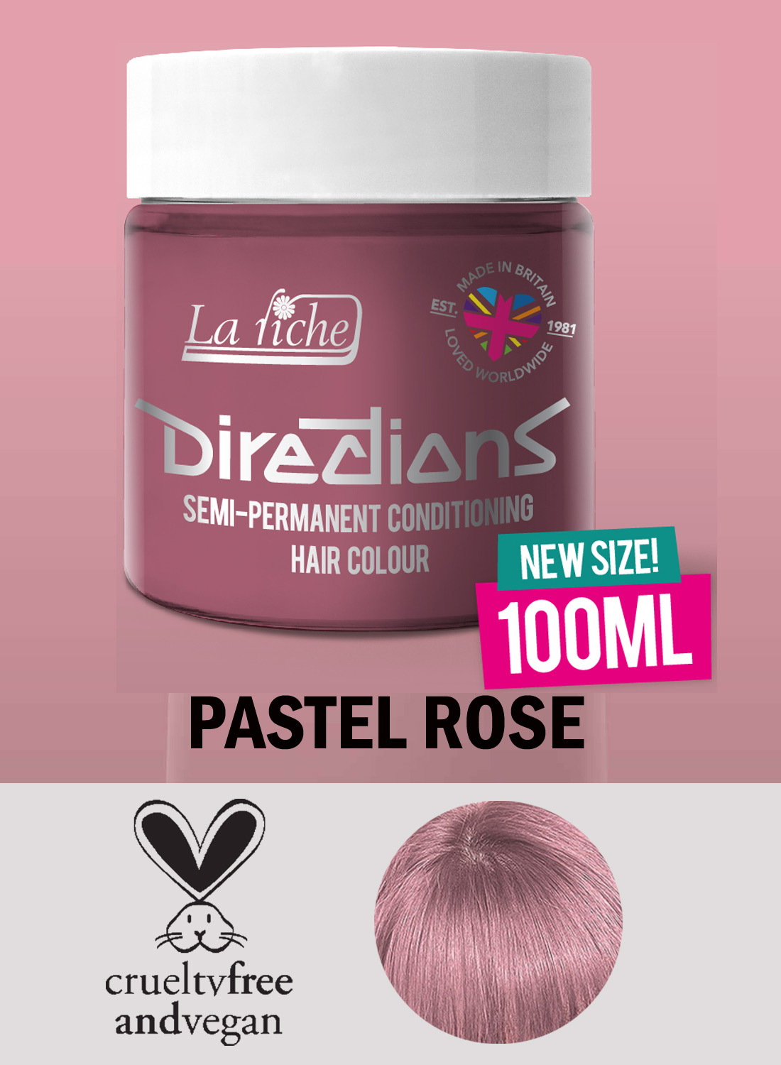 pastel rose