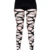 Killstar Carved Up Slashed Tights