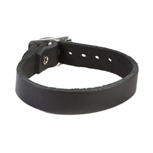 1-Row Leather Wristband