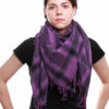 Keffiyeh Purple and Black
