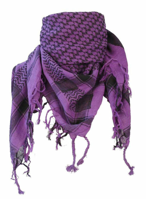 Keffiyeh Purple and Black - Bild 2