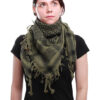 Keffiyeh Olive and Black