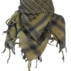 Keffiyeh Olive and Black