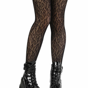 Leo Spots Fishnet Tights
