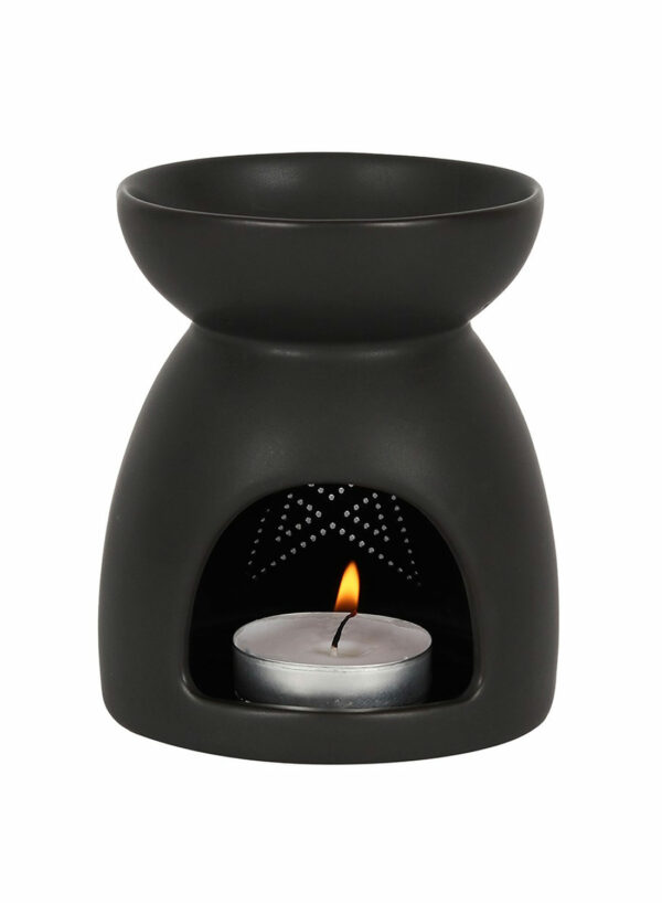 Black Pentagram Oil Burner
