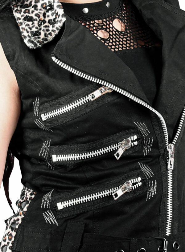 Chaos Black Leo Vest - Bild 3