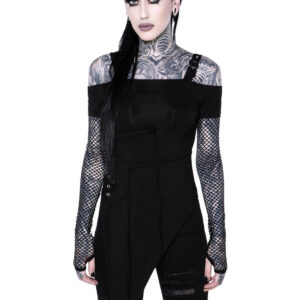Hole Heartedly Bardot Top
