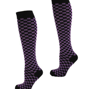 KH Small Square Socks Purple