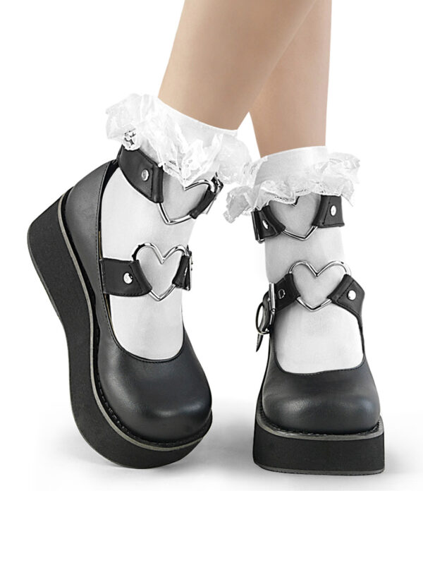 White Ruffle socks