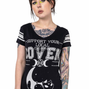 Moon Cat Varsety Tee