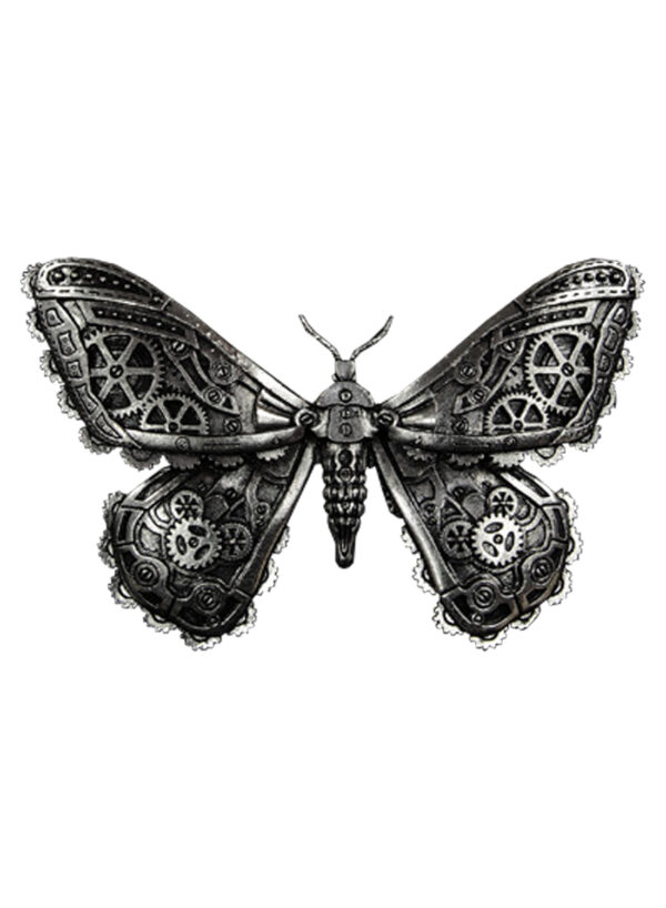 Mechanical Moth Hairclip