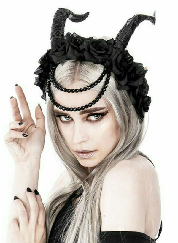 Tiefling Rose Crown