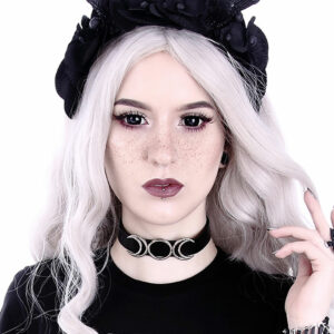 Triple Goddess Collar Choker