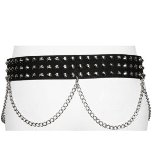3 Row Con Studbelt+Chain