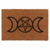 Triple Moon Doormat