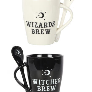 Witch And Wizerd Couples Mug