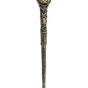 Wiccan Bronze Pentagram Wand