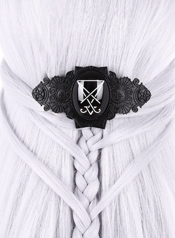 Black Lusifer Hairclip