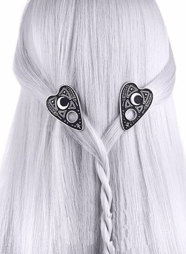 Ouija Planchette Hairclips