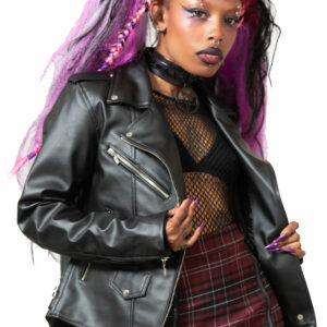 Killsra Faux Leather Ladie Jacket