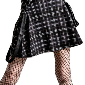 Gunner Pleated Skirt Ash