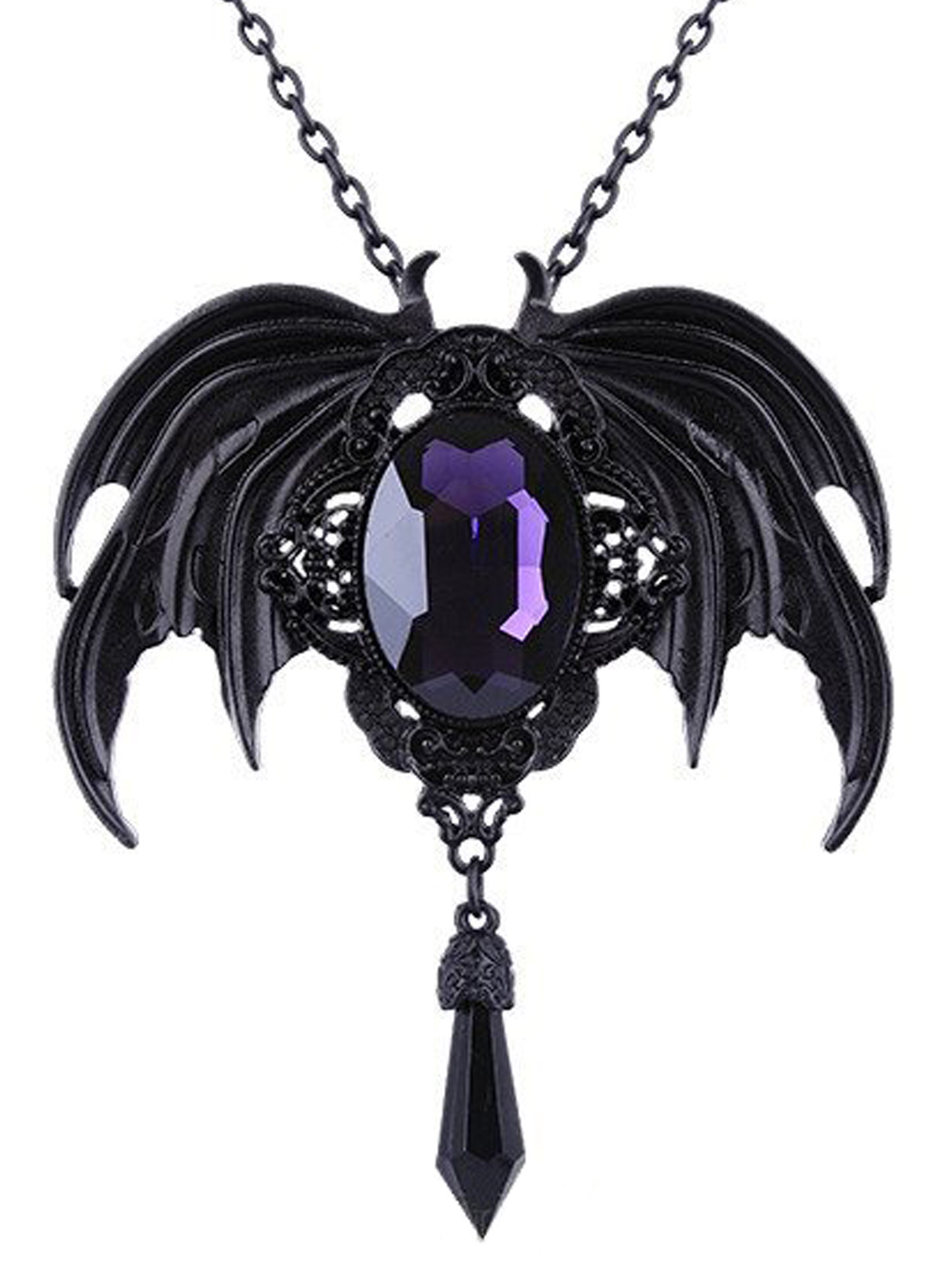 Vespertilio Violet pendant