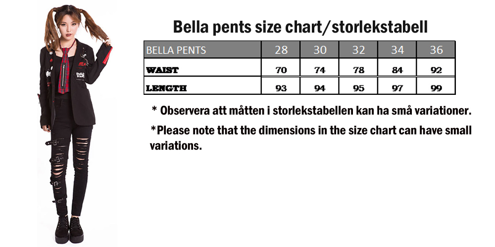 Bella pents