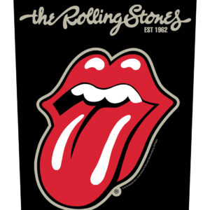 Rolling Stones Tongue Back Patch