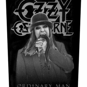 Ozzy Osbourne Ordinary Man Back Patch