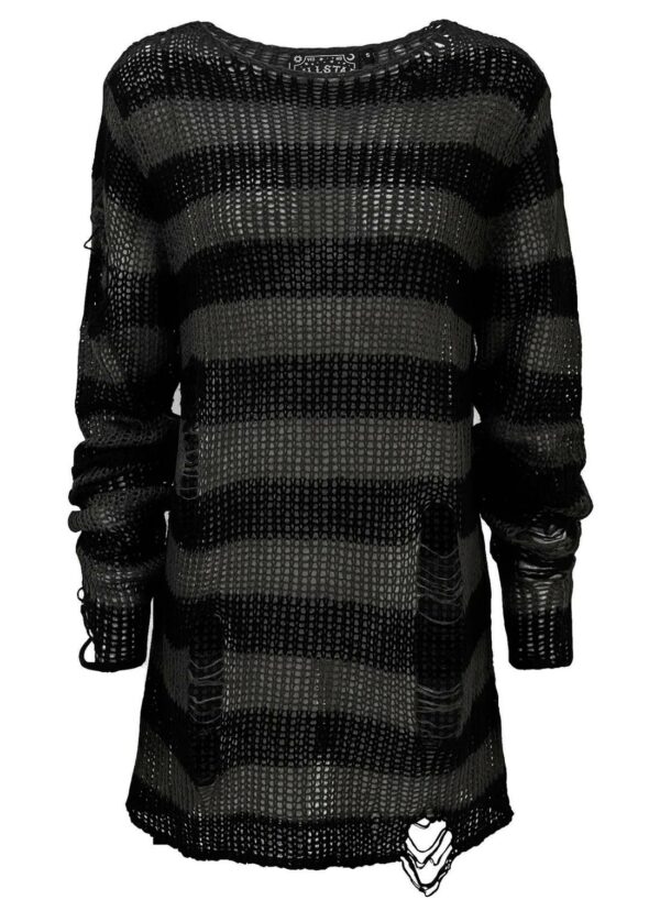Killstar Ash Distress Sweater - Bild 5