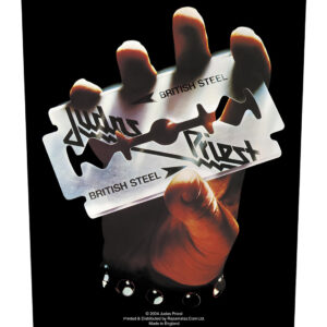 Judas Priest British Steel Back Patch