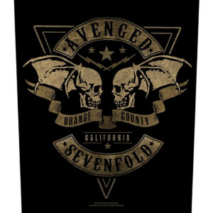 Avenged Sevenfold Orange County Back Patch