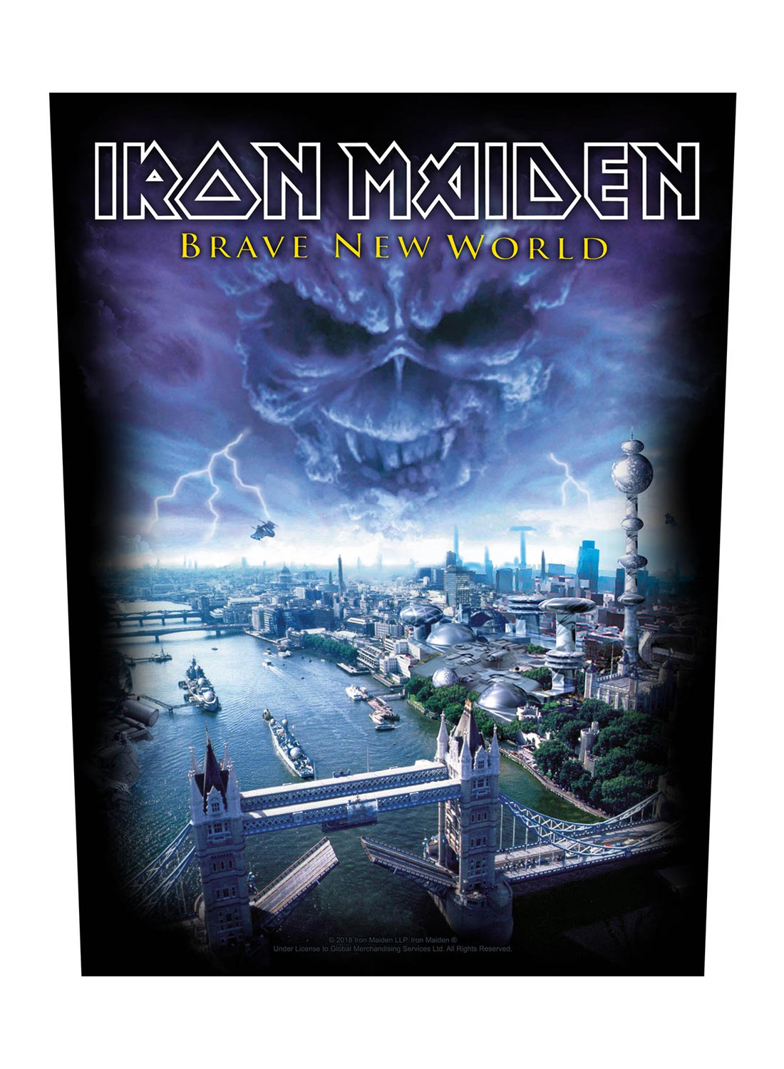 Iron Maiden Brave New World Back Patch