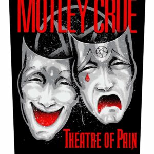 Mötley Crue Theatre Of Pain Back Patch